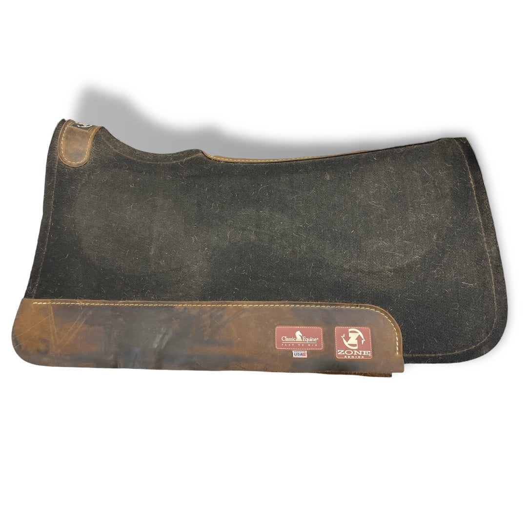 30" Classic Equine Zone Felt Pad 3/4" Kootenay Tack