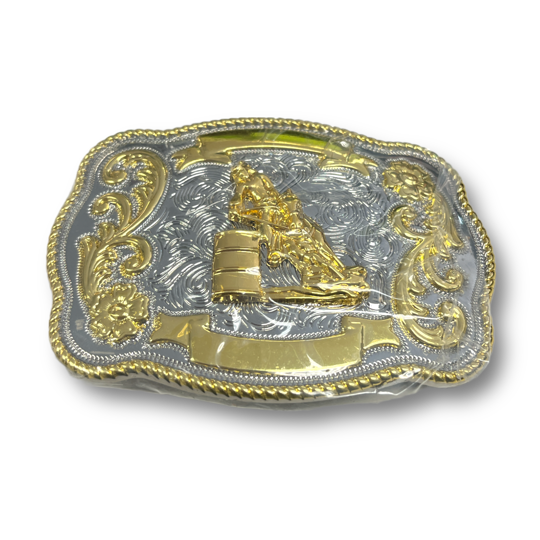 BARREL RACING BELT BUCKLE – Kootenay Tack