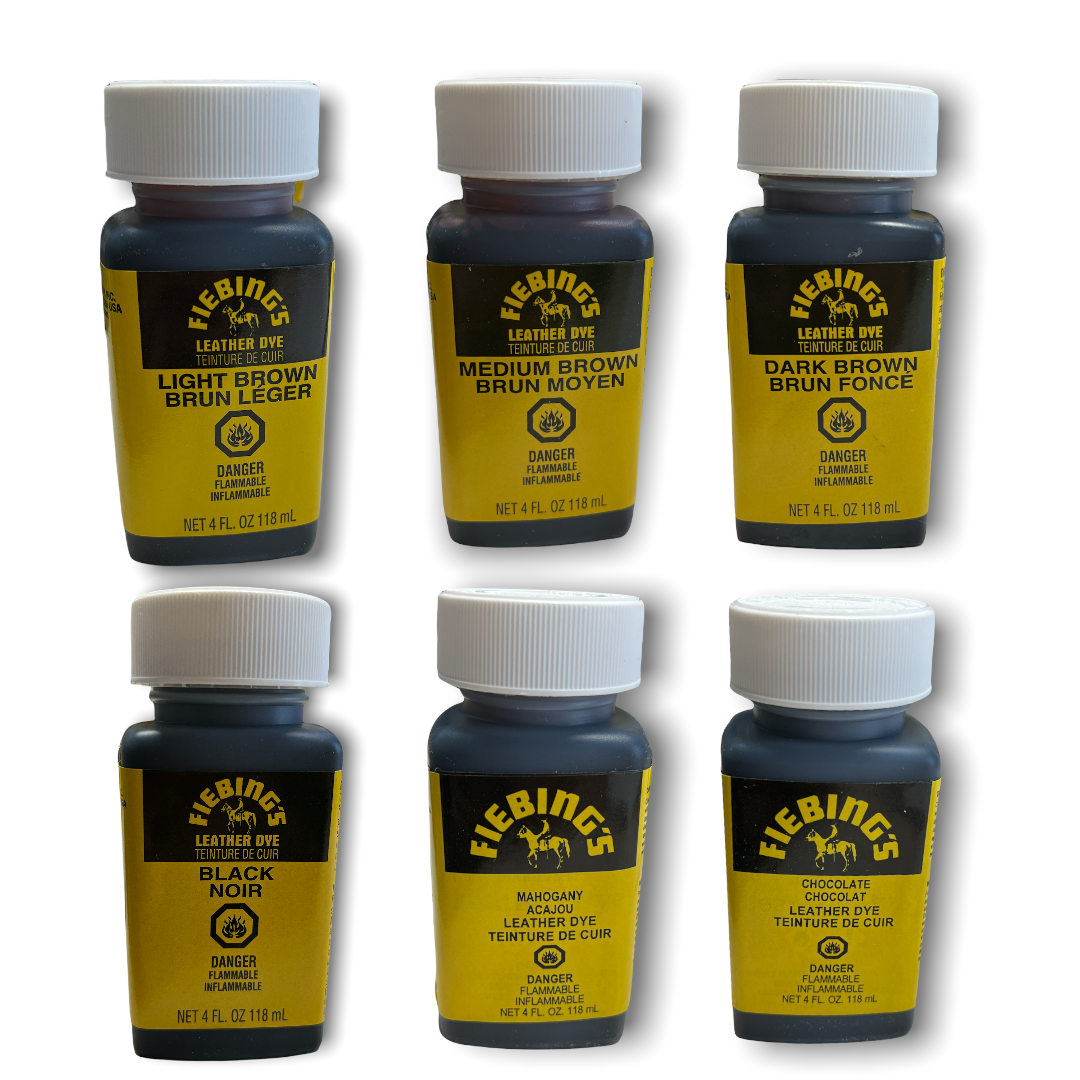 Fiebing's Leather Dye - penetrating alcohol based paint for leather 118 ml.